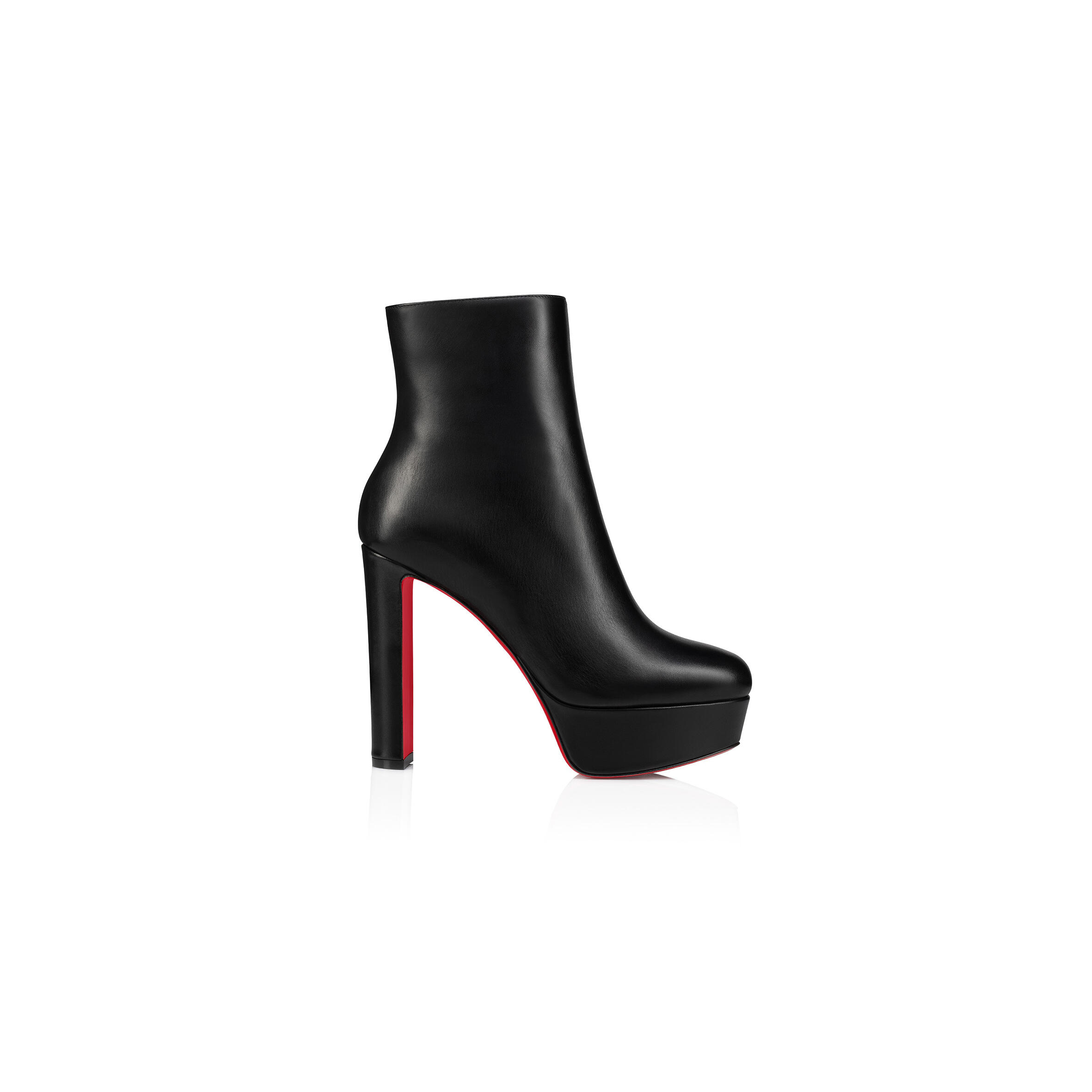CHRISTIAN LOUBOUTIN LOO BOOTY 130MM ANKLE BOOTS 3240926BK01